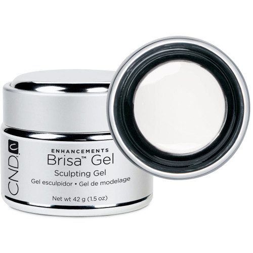 CND Brisa Sculpting Gel 1.5oz Pure White Opaque