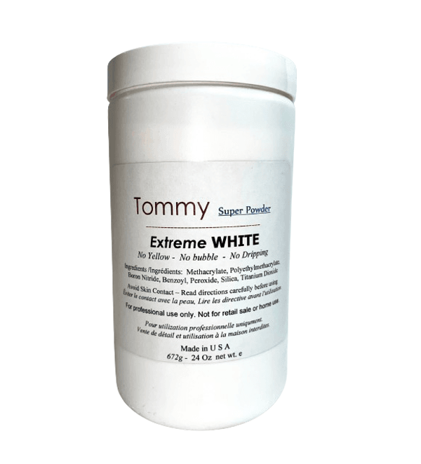Tommy Acrylic Powder - Xtreme White - 24 oz