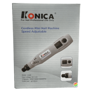 Konica cordless mini nail machine- model A328- 3 speees