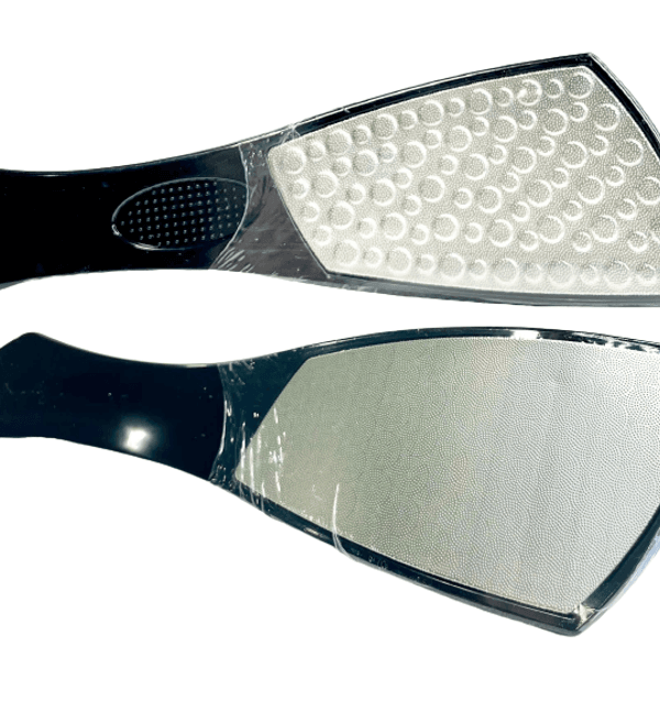 Flex – Foot File – Black Handle (Silver Circle)