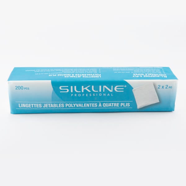 Silkline – 2×2 – All Purpose 4-Ply Disposable Wipes (200 Pcs)