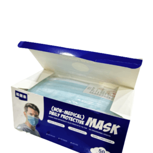Face Mask (Non-medical) – BLUE – Single (1 Box: 50 Pcs)