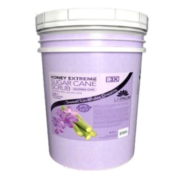 Bucket La Palm Honey Extreme Sugar Cane Scrub Sweet lavender