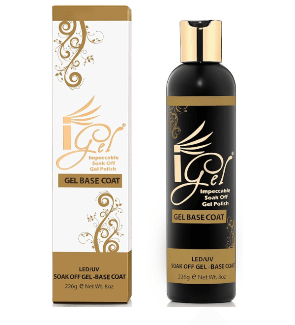 Igel Impeccable Soak Off Gel – Base Coat – 8 oz