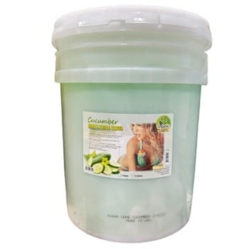 Bucket Flex Honey Sugar Scrub Cucumber
