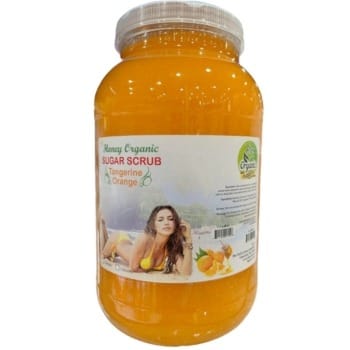 Gallon Flex Honey Sugar Scrub Tangerine Orange