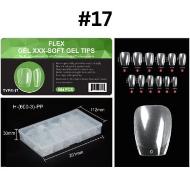 Flex – Soft Gel Tips 17