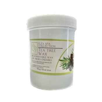 Flex Spa Collection PLASTIC TEA TREE Wax 16 oz