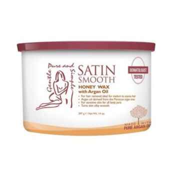 Satin Smooth Honey Wax with Argan Oil Wax 14 oz