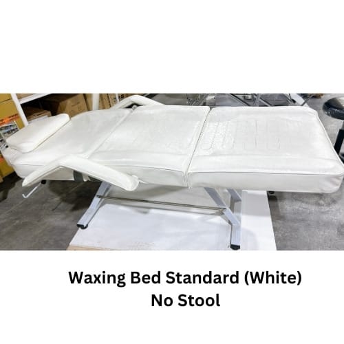 Waxing Bed Stand (White) No Stools