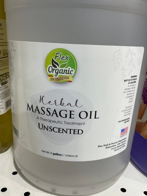 Flex – Massage Oil – Herbal Unscented – Gal