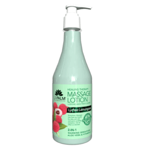 La Palm – Massage Lotion – Lychee Lemongrass – 8 oz