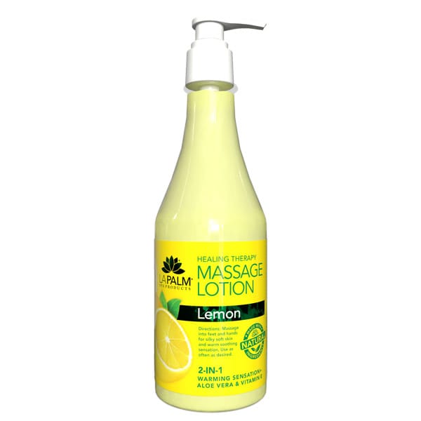 La Palm – Massage Lotion – Lemon – 8 oz