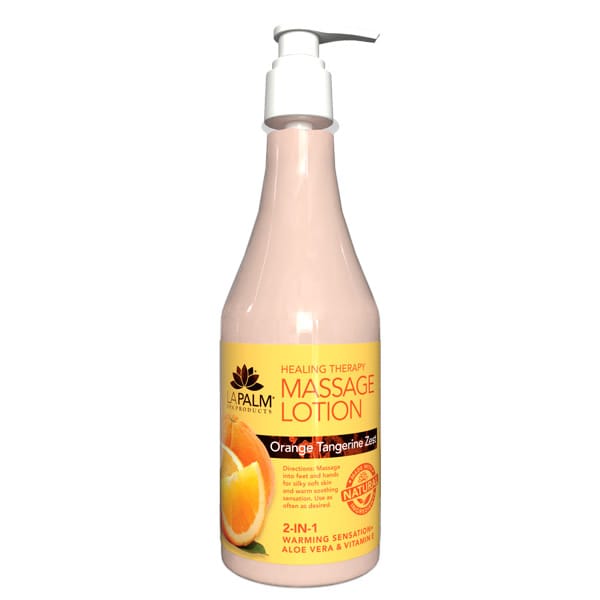 La Palm – Massage Lotion – Orange Tangerine – 8 oz